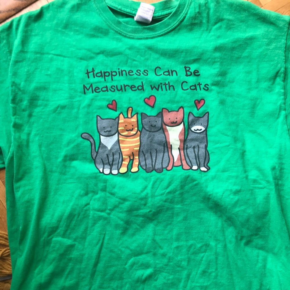 Happiness is Measured with Cats Shirt